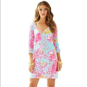 Lilly Pulitzer Palmetto V-Neck T-Shirt Dress
